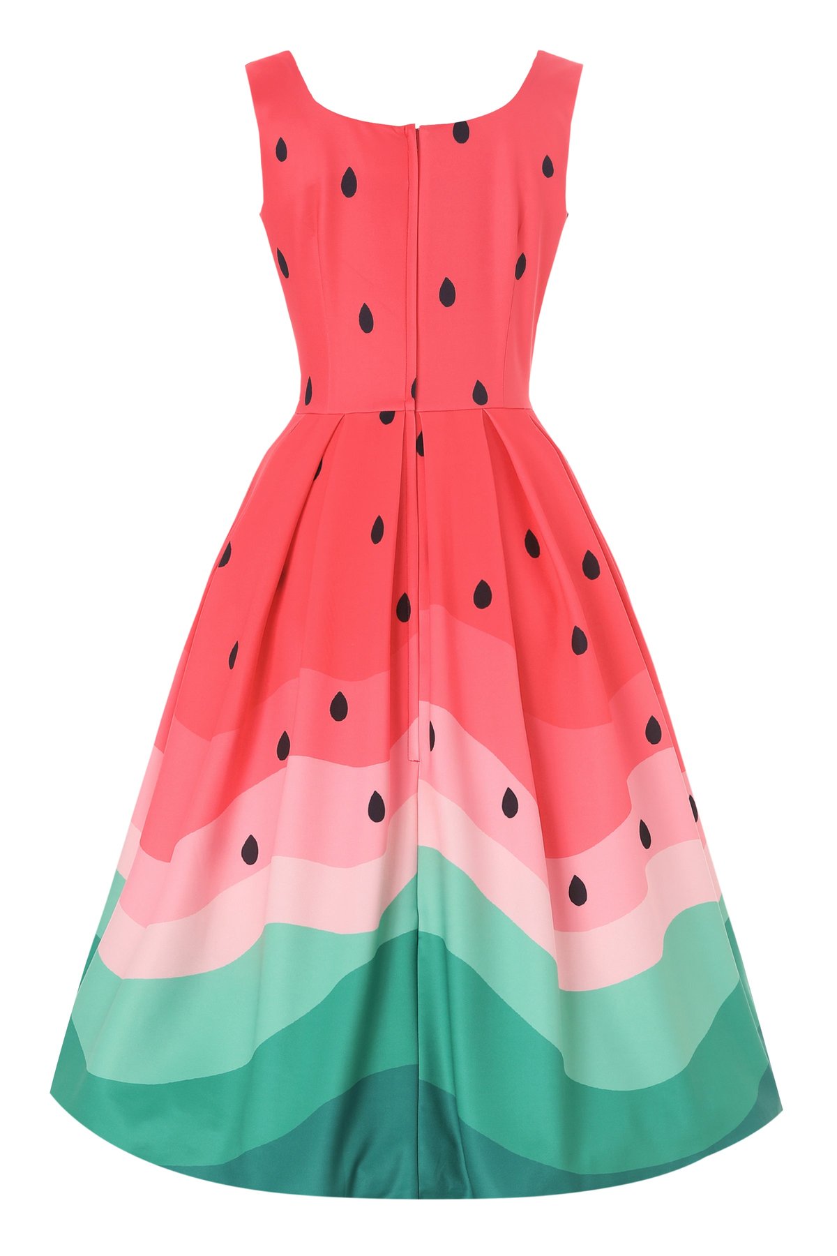 Amanda Watermelon Printed Dress 3 Amanda Watermelon Printed Dress - Image 3