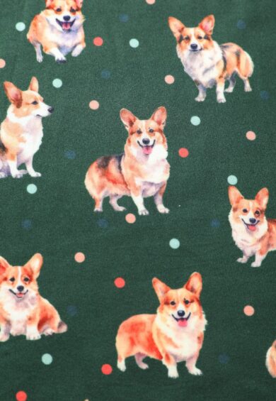 Billie Green Corgi Flared Dress – New In | Kitty Darling