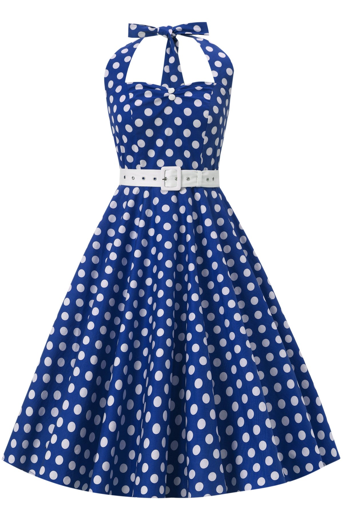 Daisy Navy Polka Dot Dress 3 Daisy Navy Polka Dot Dress - Image 3