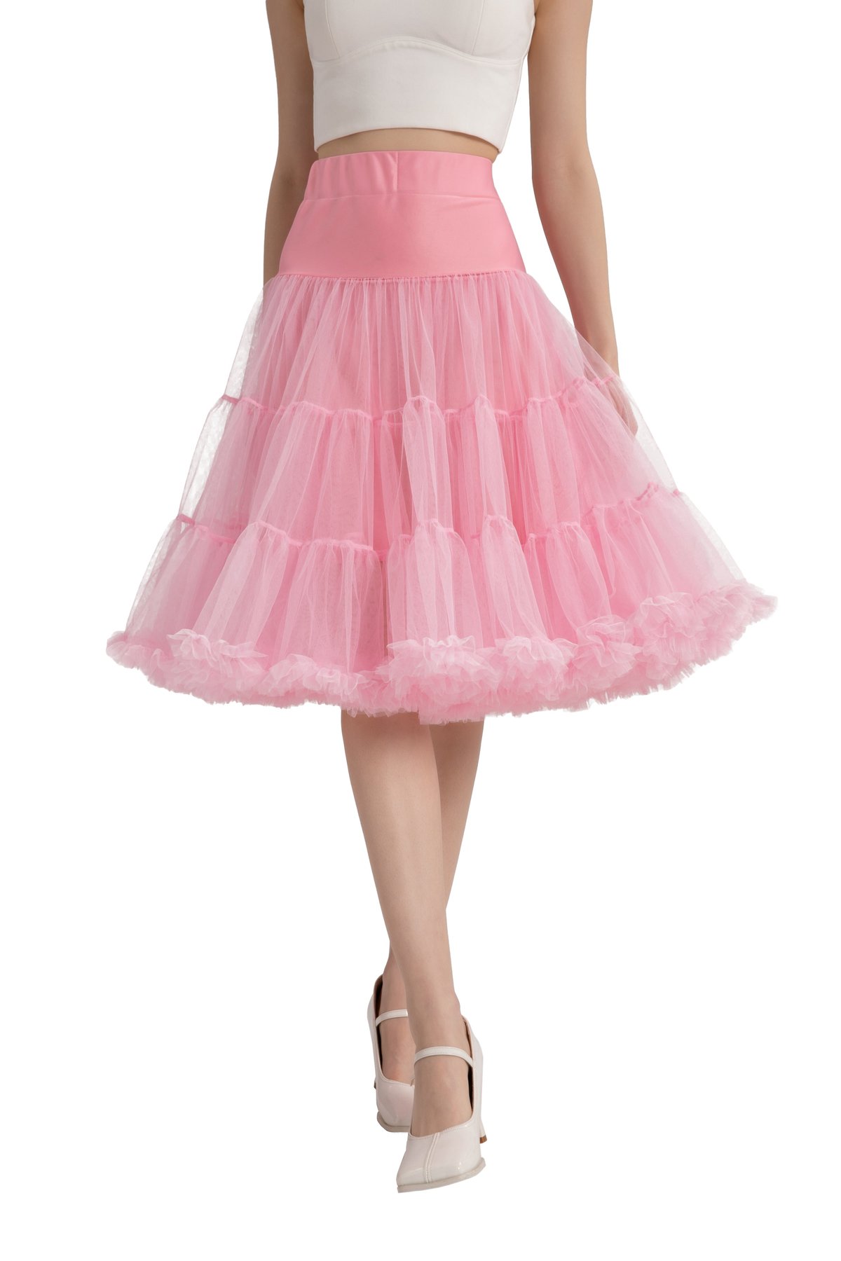 Fluffy Petticoat in Light Pink 1 Fluffy Petticoat in Light Pink