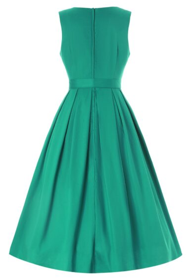 Helen Green Cotton Midi Dress – New In | Kitty Darling