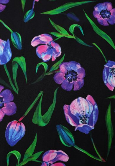 Lily Black Tulip Off Shoulder Dress – New In | Kitty Darling