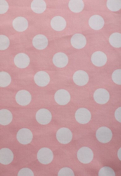 Lily Light Pink Polka Dot Off Shoulder Dress – New In | Kitty Darling