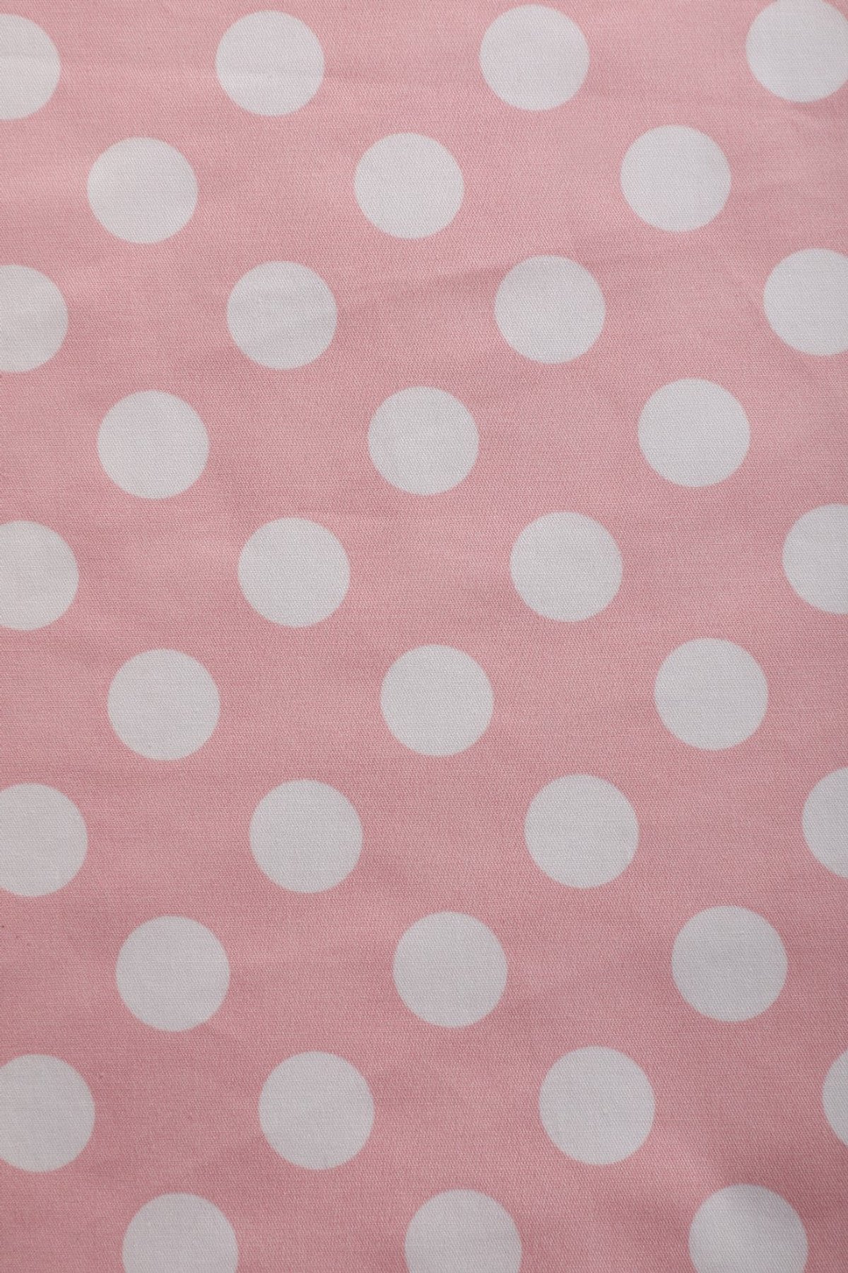 Lily Light Pink Polka Dot Off Shoulder Dress 2 Lily Light Pink Polka Dot Off Shoulder Dress - Image 2