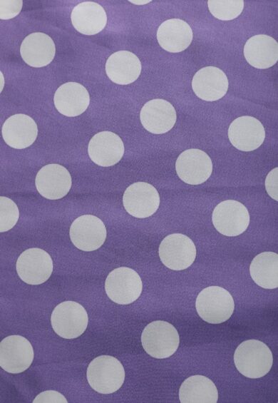 Lily Lilac Polka Dot Off Shoulder Dress – New In | Kitty Darling