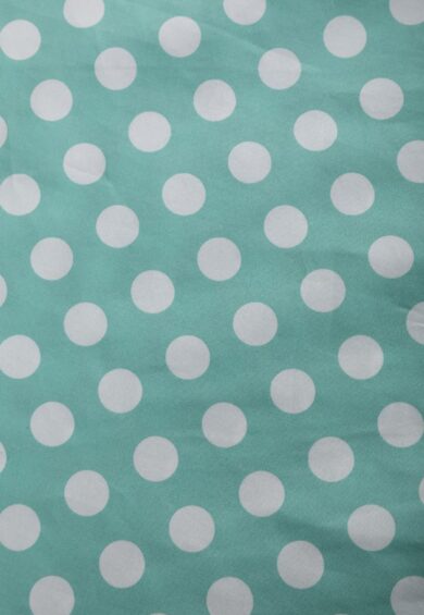 Lily Sage Green Polka Dot Off Shoulder Dress – New In | Kitty Darling