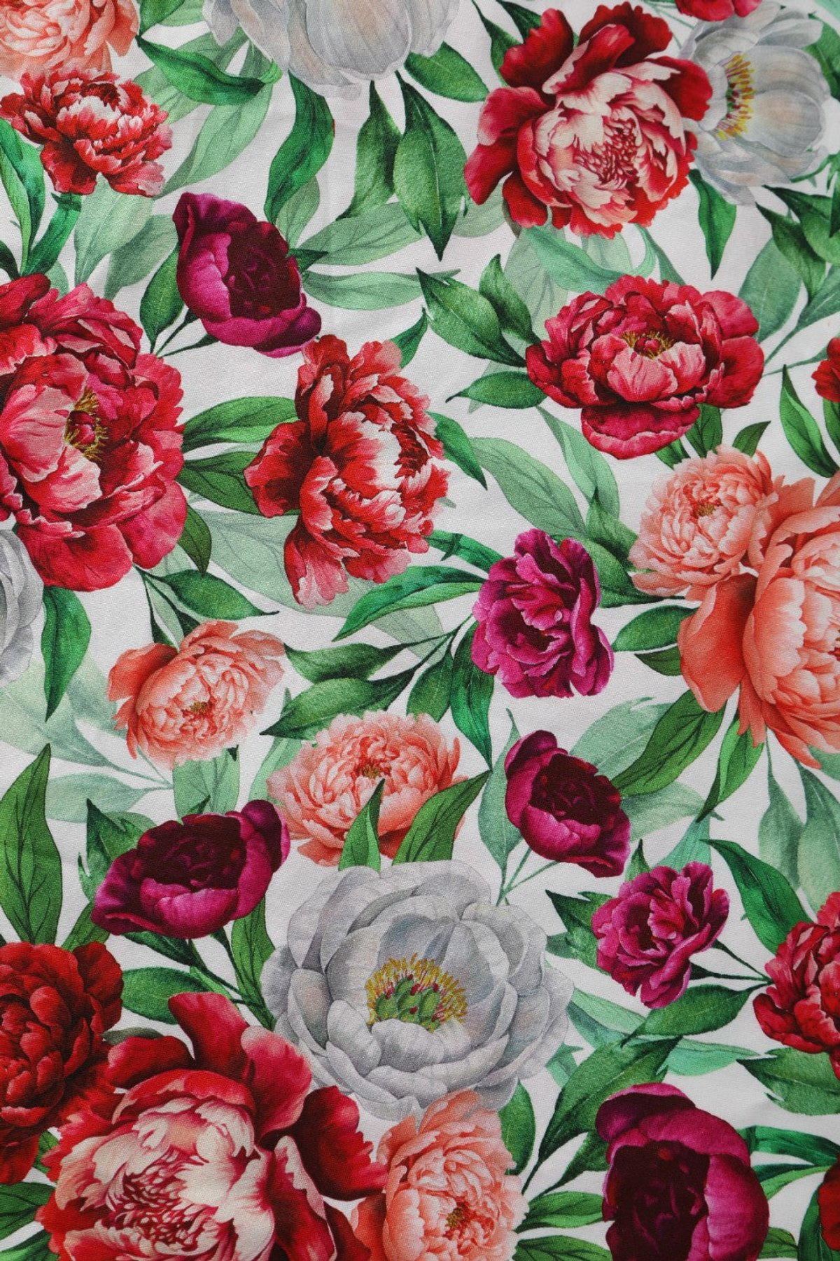 Lily White Peony Off Shoulder Dress 2 Lily White Peony Off Shoulder Dress - Image 2