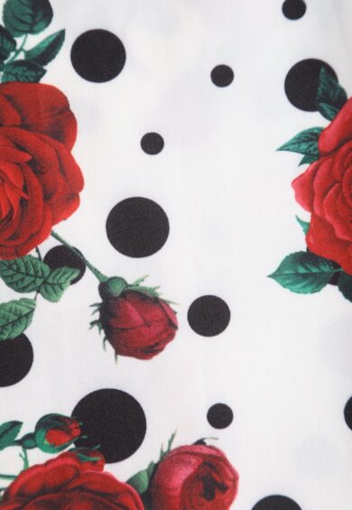 Lisette White Three-Quarter Sleeve Bird/Floral Print Bolero – Uncategorised | Kitty Darling