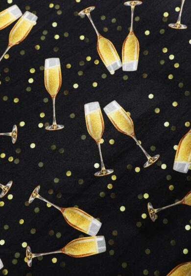 Home 5 Mabel Black Celebration Champagne Midi Shirt Dress – New In | Kitty Darling