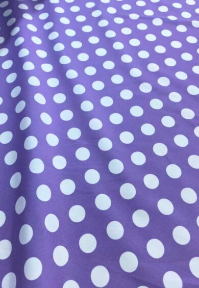 Mollie Lilac Polka Dot Full Circle Shirt Dress – New In | Kitty Darling