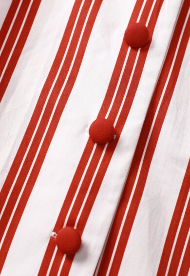 Mollie Red & White Striped Shirt Dress – New In | Kitty Darling